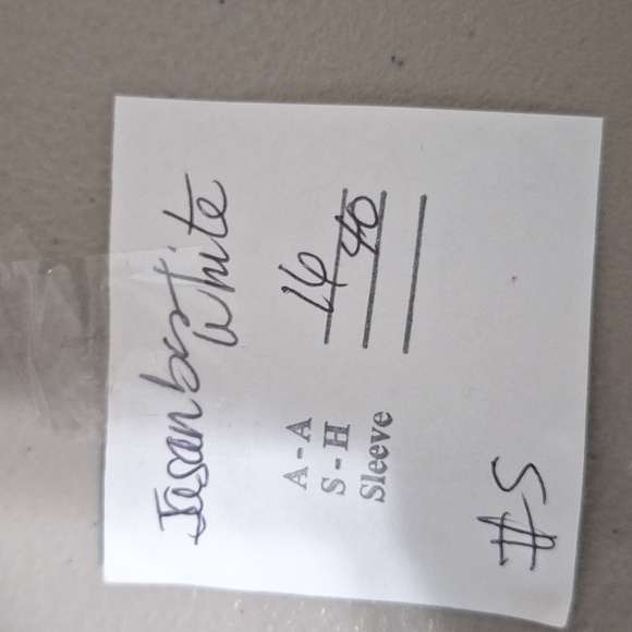 Jasambac White Off The Shoulder Coquette Romantic Bodycon Midi Dress Size S - Picture 12 of 12